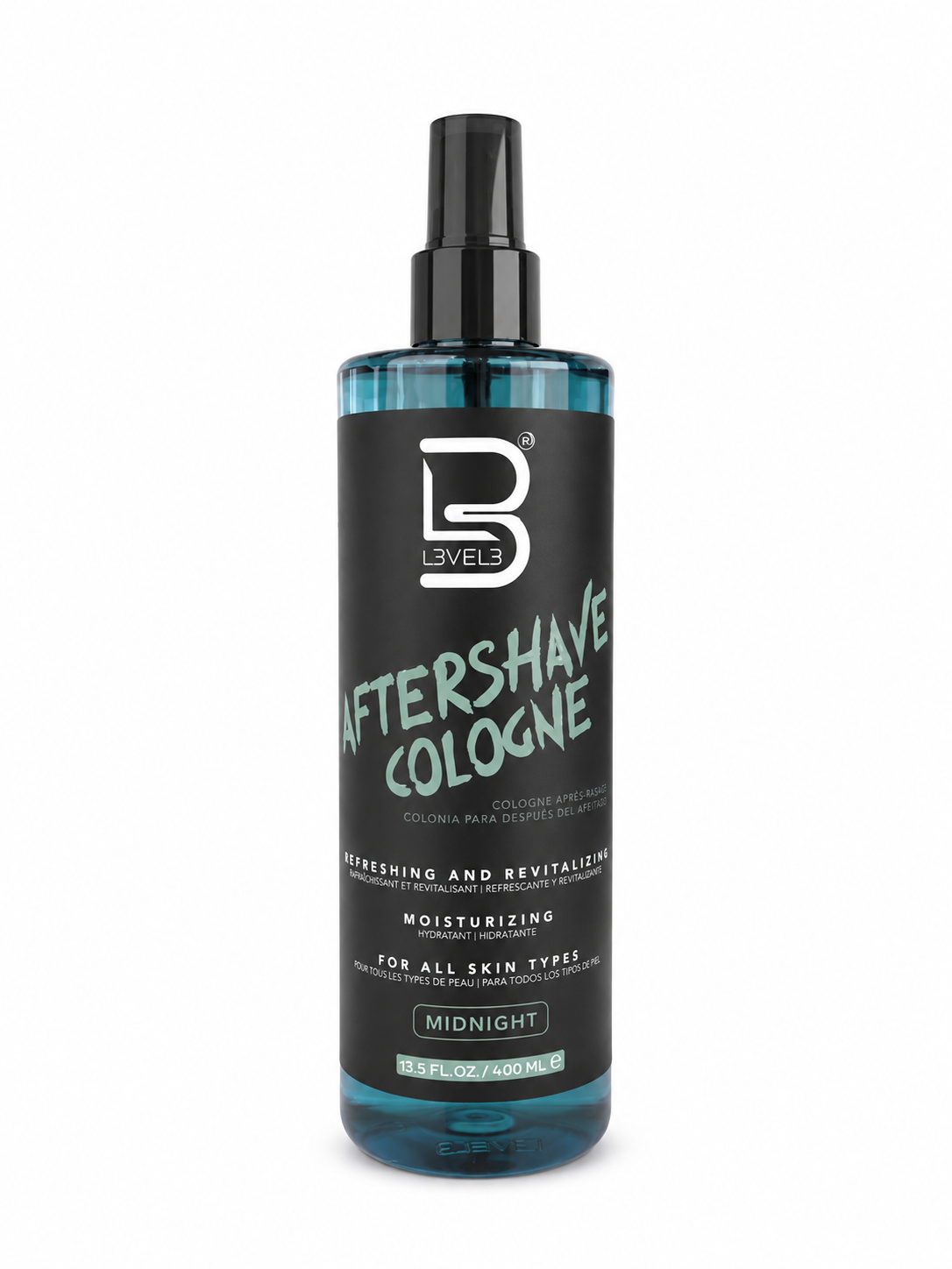 L3VEL3 Aftershave Cologne Midnight – 400 ml